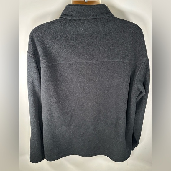 Cabellas men’s black fleece pullover size XL - Picture 3 of 5